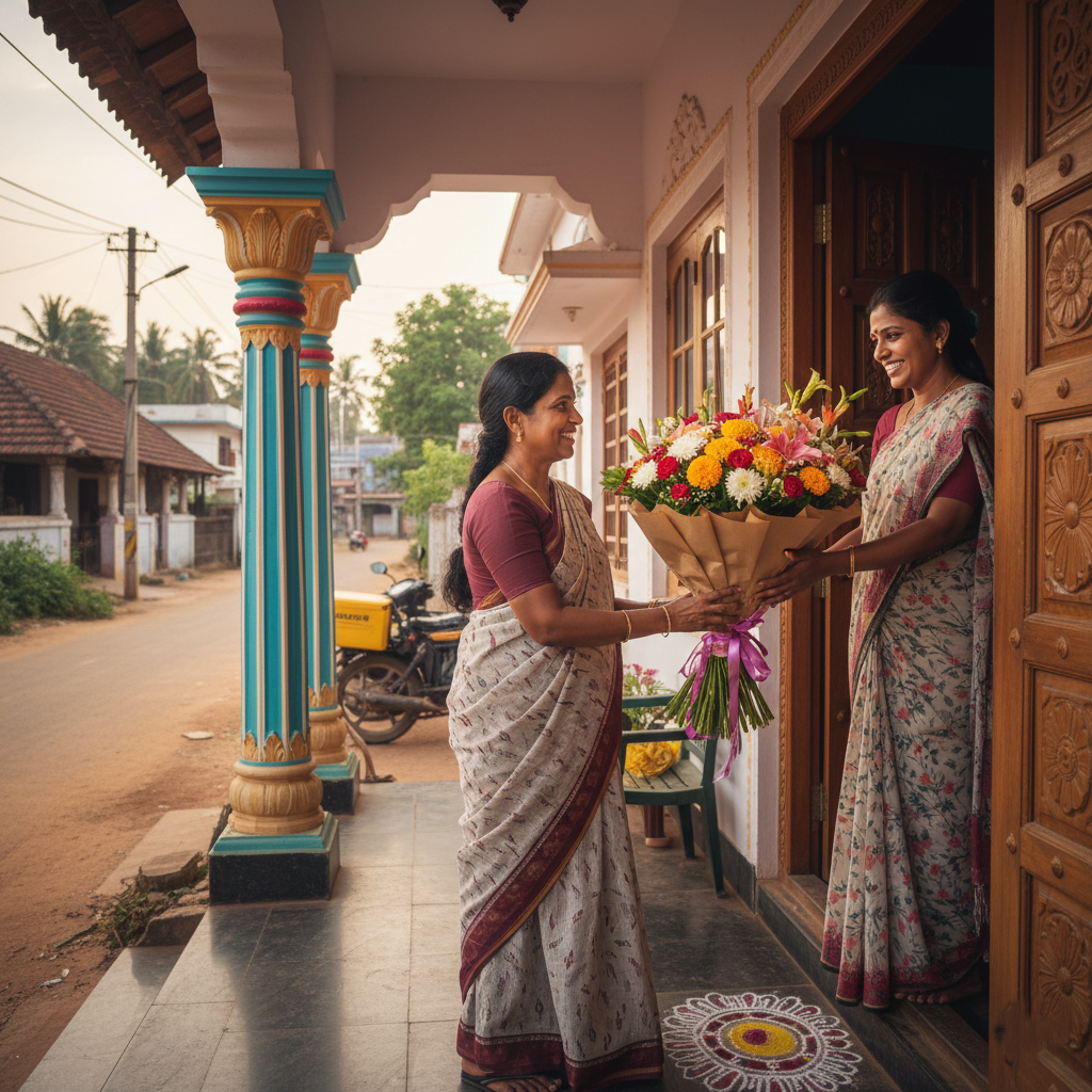 Rose Bouquet Delivery in Trichy